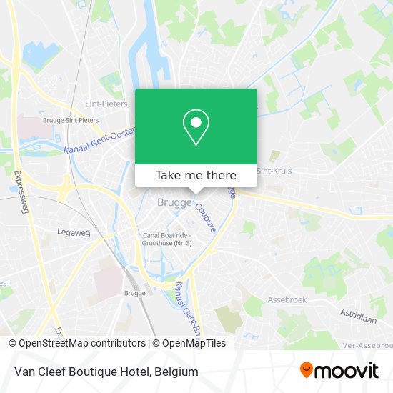 Van Cleef Boutique Hotel map
