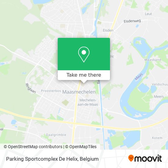 Parking Sportcomplex De Helix map