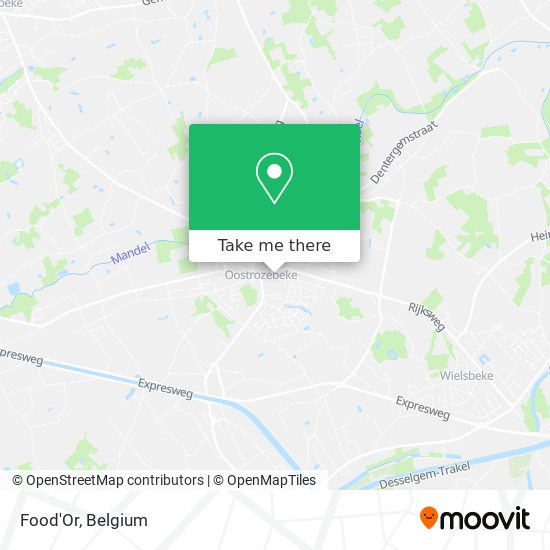 Food'Or map