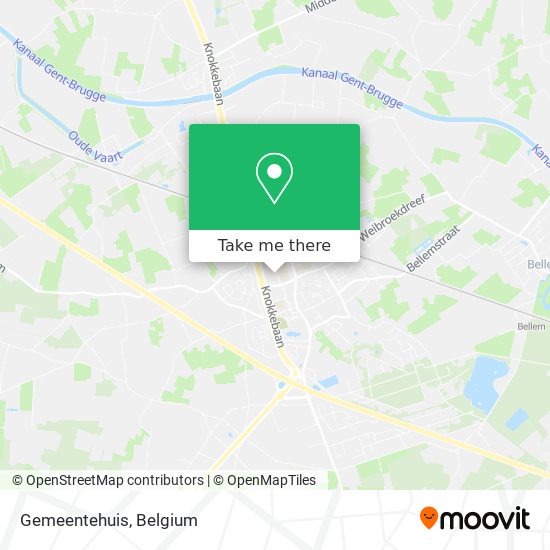 Gemeentehuis map