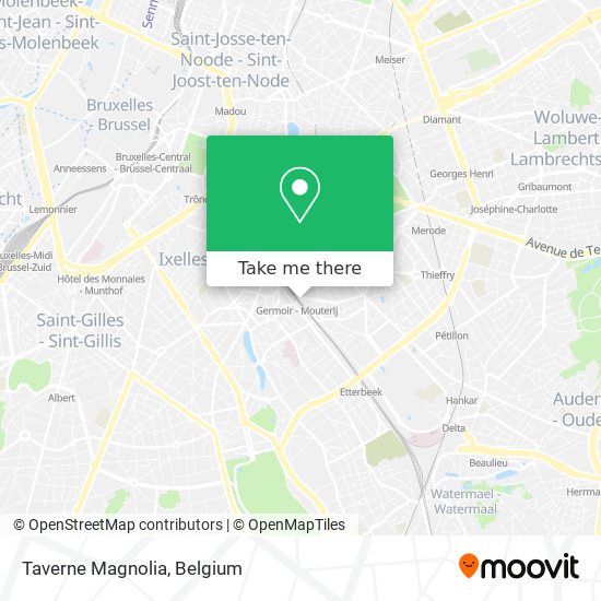 Taverne Magnolia plan