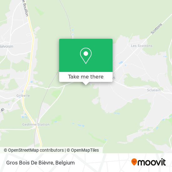 Gros Bois De Bièvre map