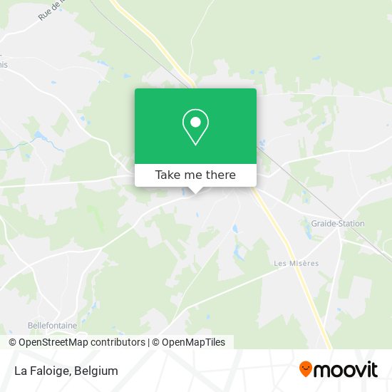 La Faloige map