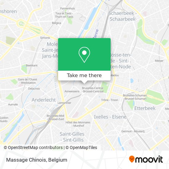 Massage Chinois map