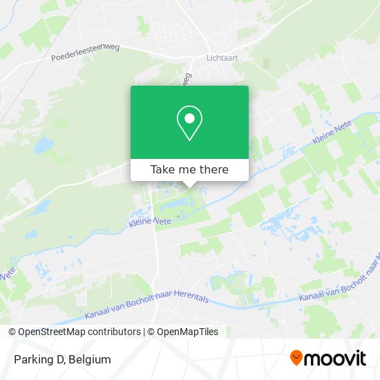 Parking D map