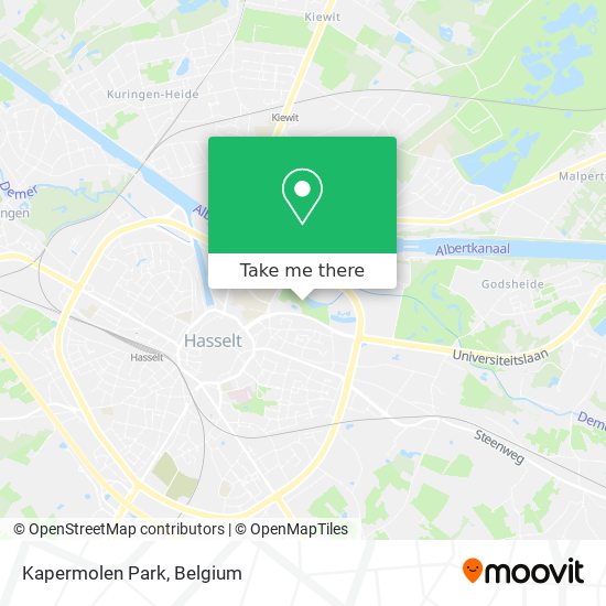 Kapermolen Park map