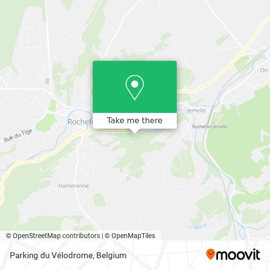 Parking du Vélodrome map