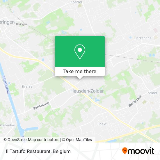Il Tartufo Restaurant map