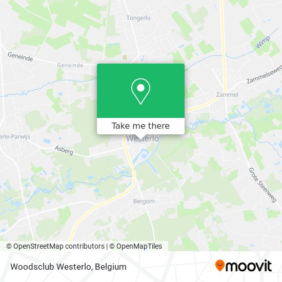 Woodsclub Westerlo plan