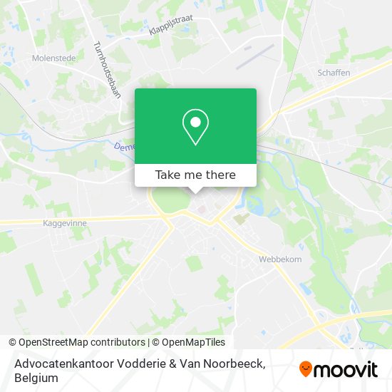 Advocatenkantoor Vodderie & Van Noorbeeck plan