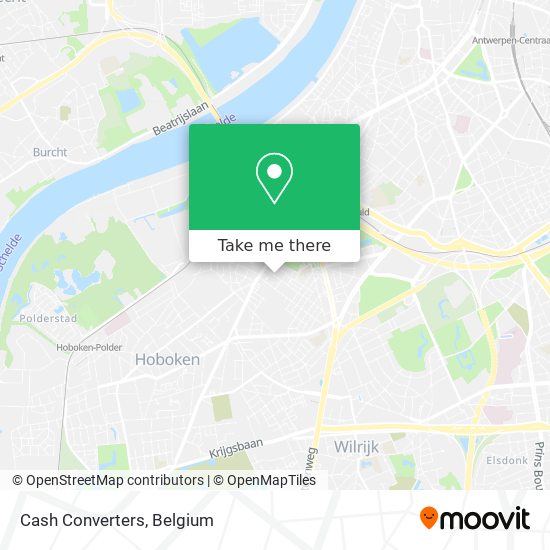 Cash Converters map