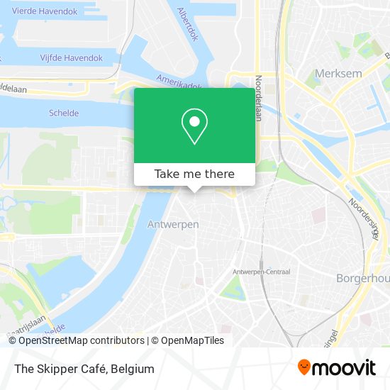 The Skipper Café map