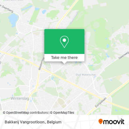 Bakkerij Vangrootloon. plan