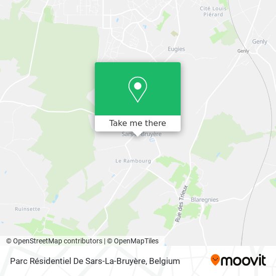 Parc Résidentiel De Sars-La-Bruyère map