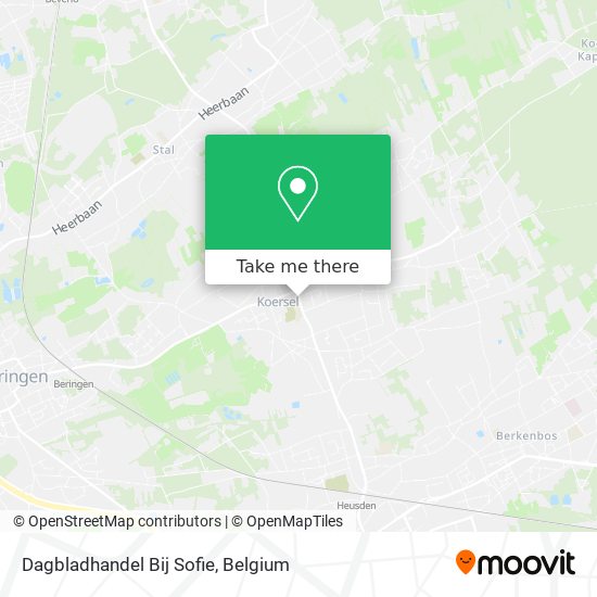 Dagbladhandel Bij Sofie plan