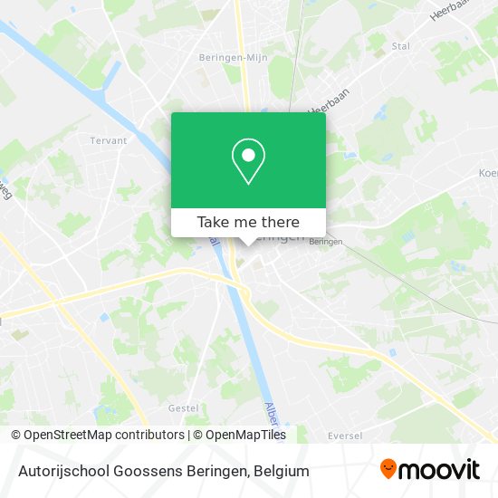 Autorijschool Goossens Beringen map