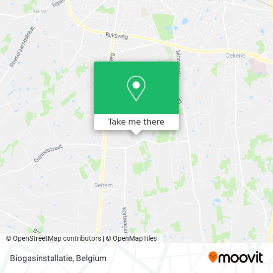 Biogasinstallatie map