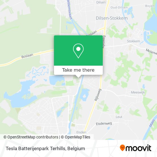 Tesla Batterijenpark Terhills plan