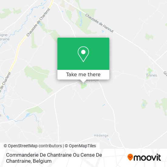 Commanderie De Chantraine Ou Cense De Chantraine plan
