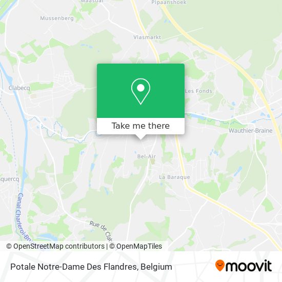 Potale Notre-Dame Des Flandres plan