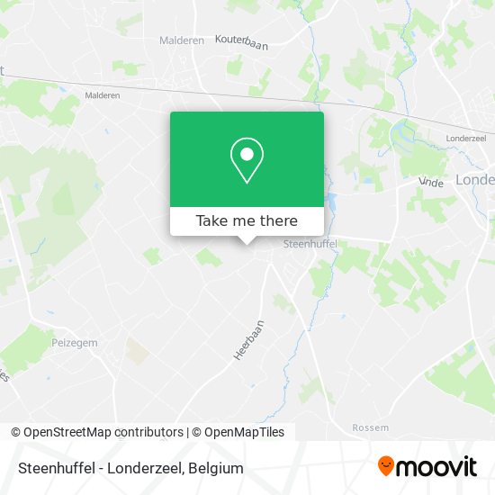 Steenhuffel - Londerzeel map