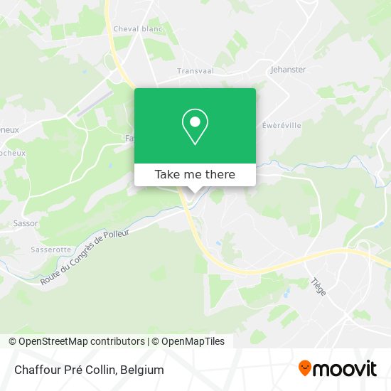 Chaffour Pré Collin map