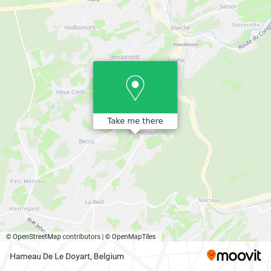 Hameau De Le Doyart map