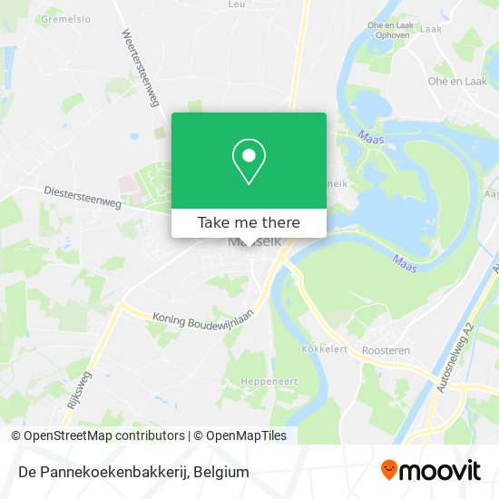 De Pannekoekenbakkerij map