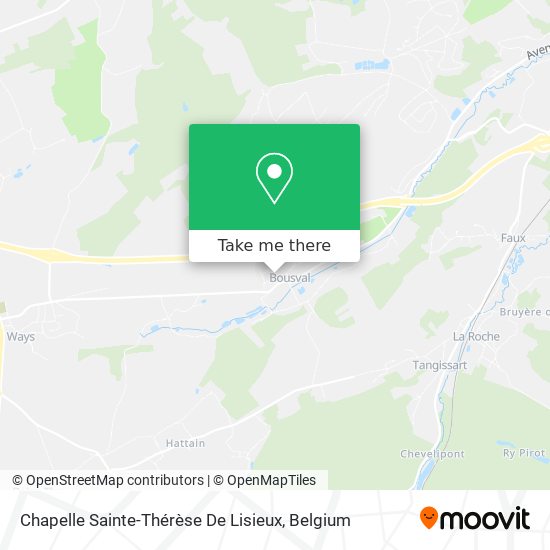 Chapelle Sainte-Thérèse De Lisieux map