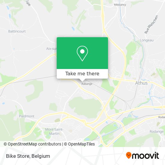 Bike Store map