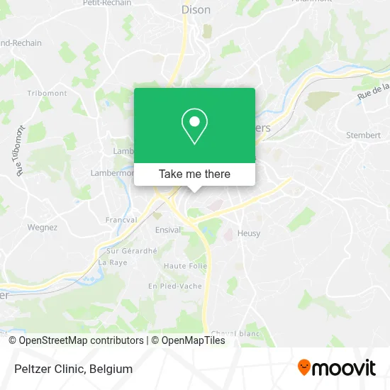 Peltzer Clinic map