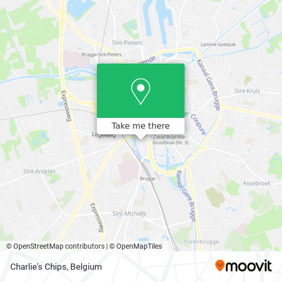 Charlie's Chips map