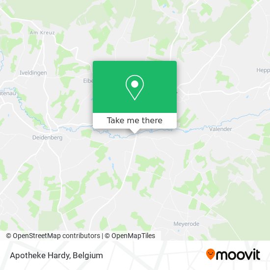 Apotheke Hardy map
