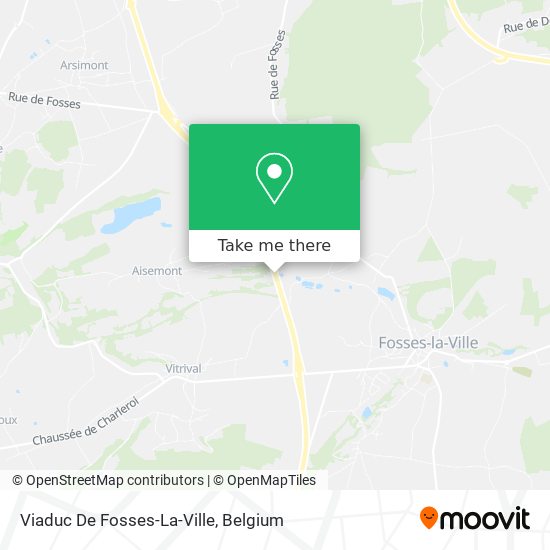 Viaduc De Fosses-La-Ville plan