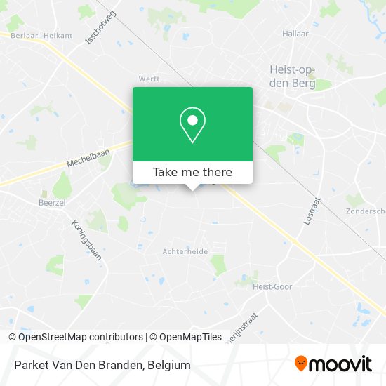 Parket Van Den Branden plan