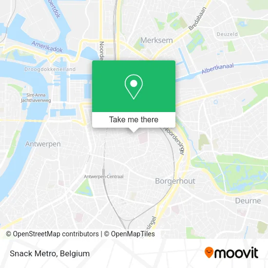 Snack Metro map