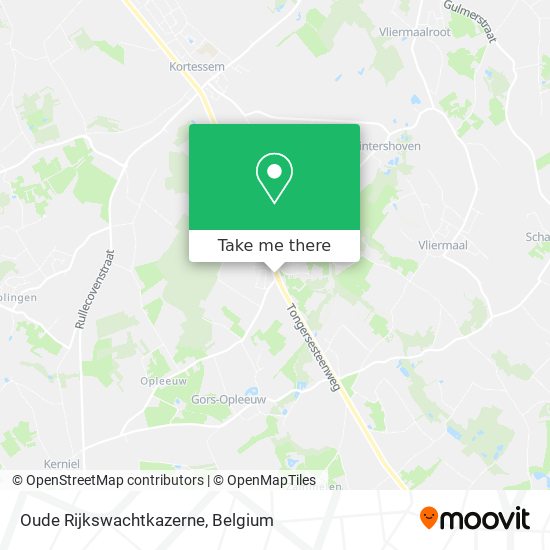 Oude Rijkswachtkazerne map