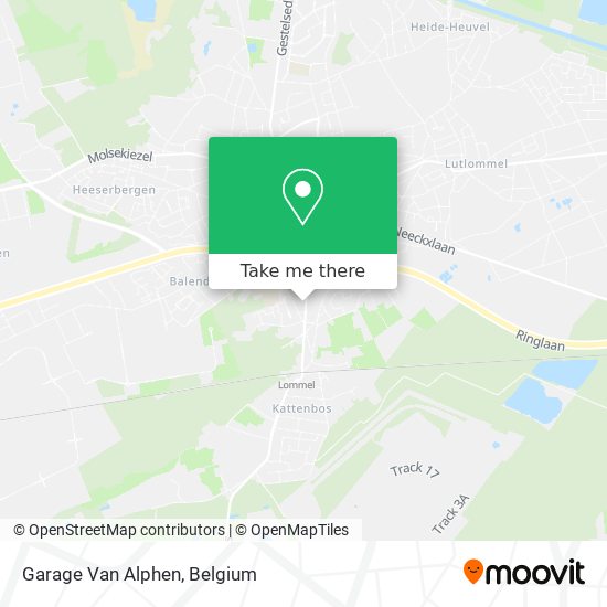 Garage Van Alphen map