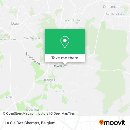 La Clé Des Champs map