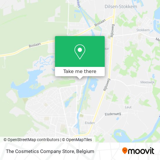 The Cosmetics Company Store map