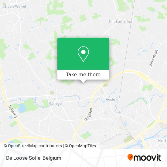 De Loose Sofie map