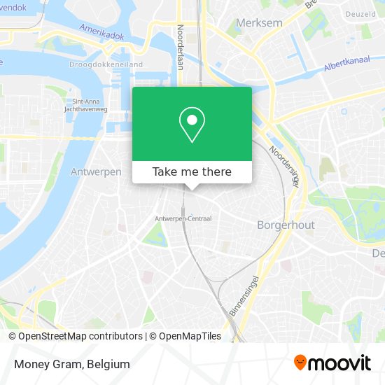 Money Gram map