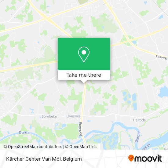 Kärcher Center Van Mol map