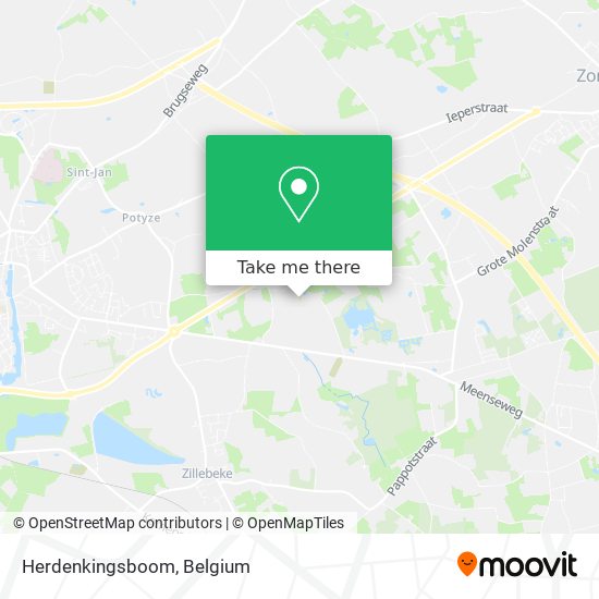 Herdenkingsboom map