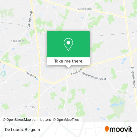 De Loods map