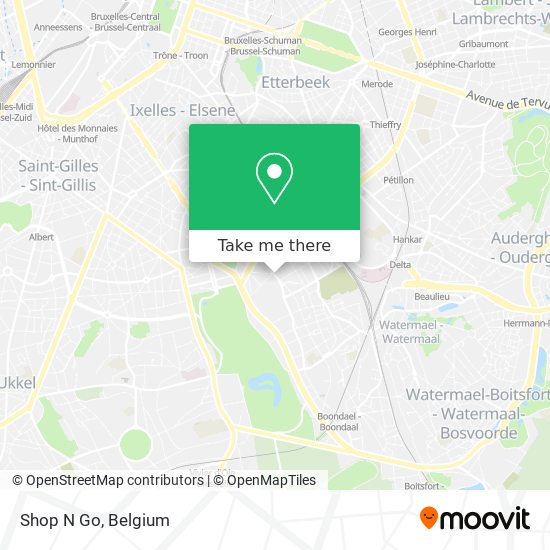 Shop N Go map