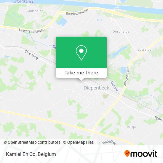 Kamiel En Co map