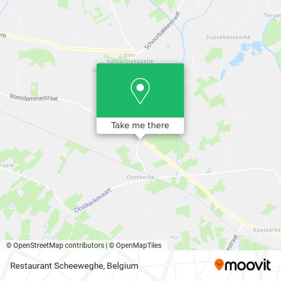 Restaurant Scheeweghe map