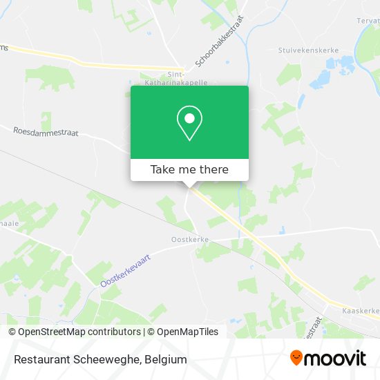 Restaurant Scheeweghe plan