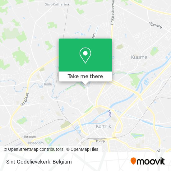 Sint-Godelievekerk plan